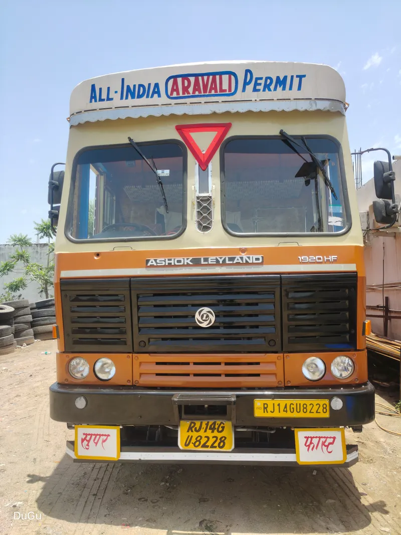 Ashok Leyland truck with All India Aravali Permit